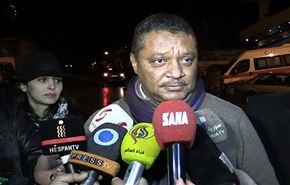 وصول قافله المساعدات الانسانية الى بلدة مضايا بريف دمشق