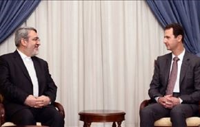 الرئيس الأسد: لإیران وروسیا دور مهم في رفد صمود السوریین