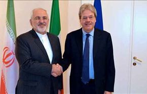 ایطالیا تدعم موقف ایران في معالجة التوترات الاقلیمیة