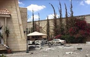 العدوان السعودي يستهدف محيط السفارة الإيرانية بصنعاء