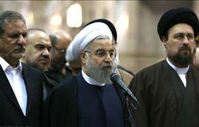 روحاني: مبادئ الامام الراحل (رض) نبراس طريق للحكومة والشعب