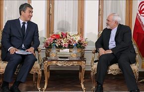 ظريف: لا قيود امام تطوير التعاون بين ايران وكازاخستان