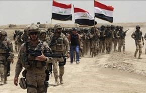 مئات الجنود العراقيين ينتشرون في قاعدة قرب الموصل