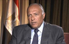 سامح شكري: عدم جدوى العمل العسكري للازمة السورية