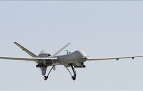 قوات اليمن تنزل طائرة استطلاع للعدوان السعودي بجيزان