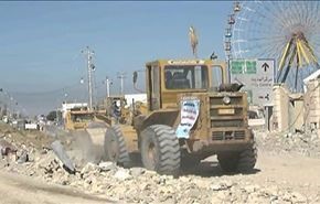 شاهد بالصور.. تنظيف الرمادي من مخلفات ارهابيي