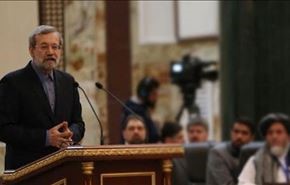 لاريجاني يحذر من محاولات الاجانب لبث الفرقة خلال الانتخابات
