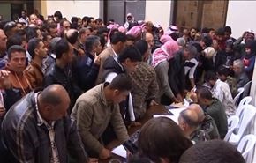 مئات المسلحين يسلمون انفسهم للجيش في ريف درعا