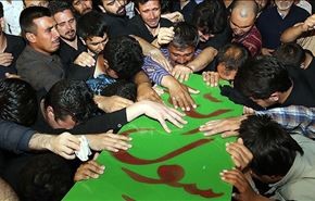 تشييع جثامين 6 شهداء من مدافعي حرم السيدة زينب (ع)