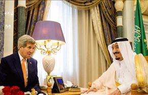 جون كيري يصل الى الرياض للقاء الملك سلمان