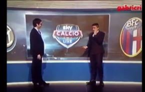 مذيع يلكم على وجه ضيفه على الهواء! +فيديو