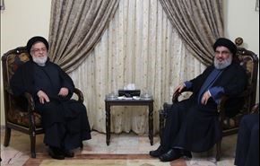 بالصور.. السيد نصرالله يستقبل مساعد رئيس الجمهورية الاسلامية