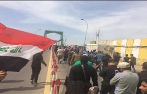 بالصور.. لحظة اقتحام المنطقة الخضراء في بغداد