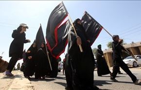 بالصور .. مسير هادر وتكافل حاضر في زيارة الإمام الكاظم (ع)