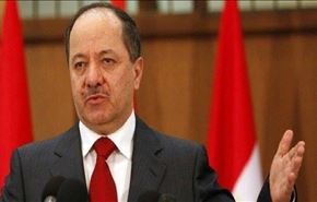 بارزاني: مستعدون للتعاون مع بغداد ضد 