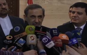 ولايتي: سوريا رأس حربة في مواجهة الارهاب