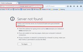كيف نتغلب على server not found في متصفح موزيلا فايرفوكس؟