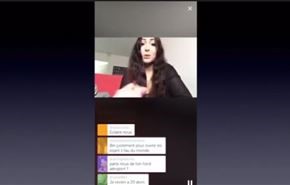 شاهد..فتاة تنتحر على الهواء مباشرةً...والسبب!؟
