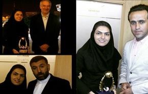 بالصور/ اول لاعبة كرة قدم ايرانية تلعب في فريق عراقي