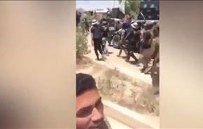 شاهد بالفيديو..لحظة دخول مقاتلي الحشد الشعبي الى الفلوجة