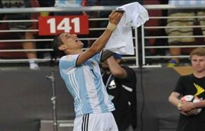 فيديو.. ما سر بكاء لاعب فريق الارجنتين بعد تسجيله هدف بلاده؟