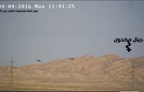 فيديو وصور.. مروحيات اميركية بضيافة داعش في جبال مكحول