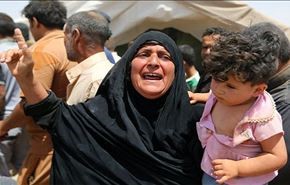 ارهابيون ينسلون بين الفارين من الفلوجة للهرب بجلدهم!