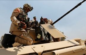 تحرير مركز ناحية مكحول ورفع العلم العراقي فوقه