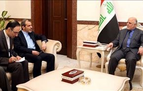 دانائي فر يؤكد للعبادي دعم ايران للعراق في حربه ضد 