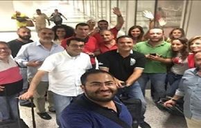 صورة.. كيف نجى وفد إعلامي لبناني من تفجير مطار إسطنبول؟