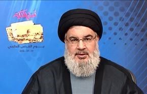 السيد نصر الله: عروش عربية في خدمة 