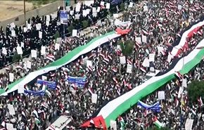 مسيرات حاشدة لليمنيين في عدة محافظات احياء ليوم القدس