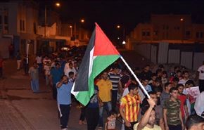 هتافات النصرة للقدس ارتفعت من أمام منزل آية الله قاسم