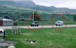 شاهد مطاردة... مشتبه به وصل قمة الجبل والشرطة توقفت عاجزة!