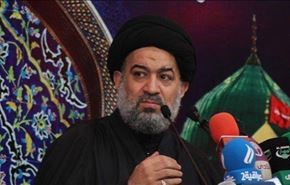 ممثل المرجعية في الكرادة وينتقد 