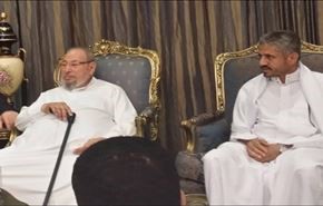 المخلافي يلتقي القرضاوي ومشعل في قطر