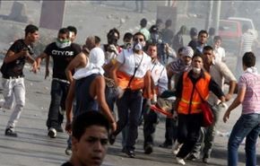 اصابة 13 فلسطينيا برصاص الاحتلال الاسرائيلي قرب رام الله