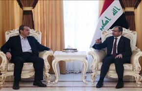 دانائي فر والجبوري يبحثان التعاون الثنائي والتطورات الأمنية