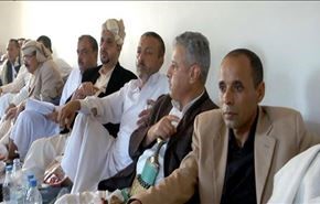 لقاء موسع بين وجهاء وابناء تعز لادانة جريمة العدوان في الصراري