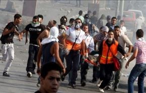 اصابة 3 فلسطينيين في مواجهات على حدود قطاع غزة