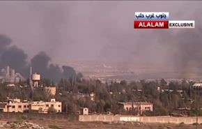 فيديو..آخر أخبار حلب: طائرات بلا طيار تستهدف المسلحين في الراموسة