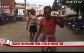 فيديو صادم... عمال مستشفى يكسرون عظام رجل ليتمكنوا من حمله