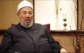 القرضاوي يجتمع بخالد مشعل وإسماعيل هنية في الدوحة +صورة