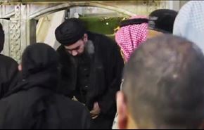 البغدادي يظهر علانية في الموصل بعد اضطرابات هزت المدينة