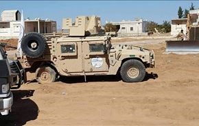 بالصور، آلية أميركية مع 