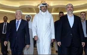 محمود عباس وامير قطر في تركيا لبحث 