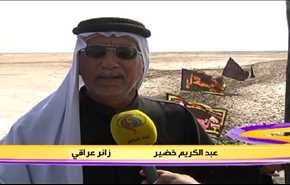 انتشار المواكب الحسينية على طريق كربلاء لتقديم الخدمات للزوار