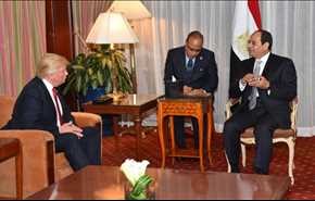 شاهد..ترامب يعتبر السيسي مثله الأعلى !