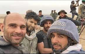 فريق قناة الميادين ينجو من سيارة مفخخة في تلعفر