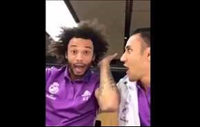 فيديو... مارسيلو يشعل مواقع التواصل بحركة مضحكة جدا